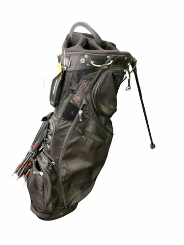 Used Ogio 8 WAY STAND BAG Mens Stand Bag Black 11613-S000186389