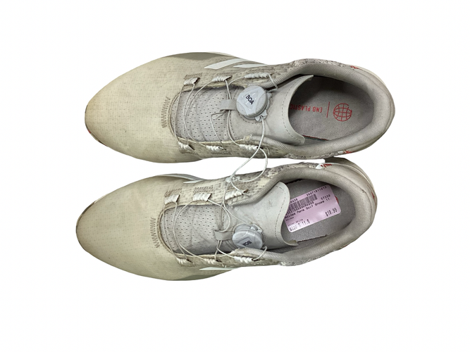 Used Adidas Mens Golf Shoes White Senior 11.5 11613-S000186436