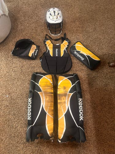 26" Reebok street hockey goalie full set