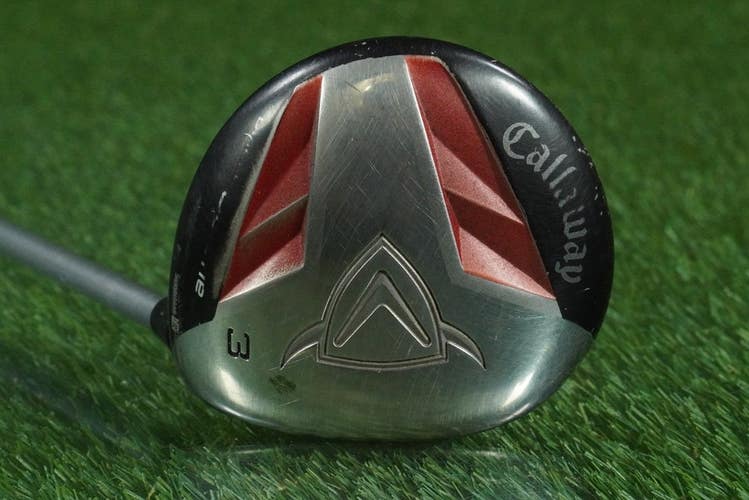 CALLAWAY DIABLO OCTANE 3 WOOD FAIRWAY 3FW 50G WOMENS LADIES RH 15 + HEADCOVER