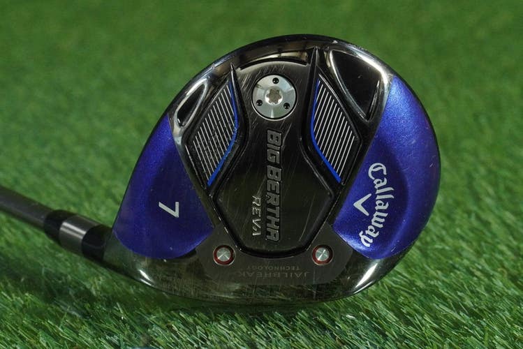 CALLAWAY BIG BERTHA REVA 7 WOOD FAIRWAY RCH 40G LADIES RH 21 +HEADCOVER ~ NICE!