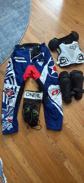 O'Neal and Fox youth motocross bundle