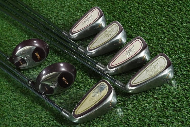 MALTBY LOGIC LADY GOLF SET 7pc. WOMEN'S LADIES FLEX TRUE TEMPER STEEL SHAFTS RH
