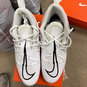 Used Nike ALPHA Adult FB Cleats White Senior 12 11605-S000222768