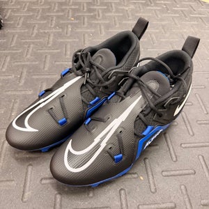 Used Nike ALPHA Adult FB Cleats Black Senior 11.5 11605-S000222762