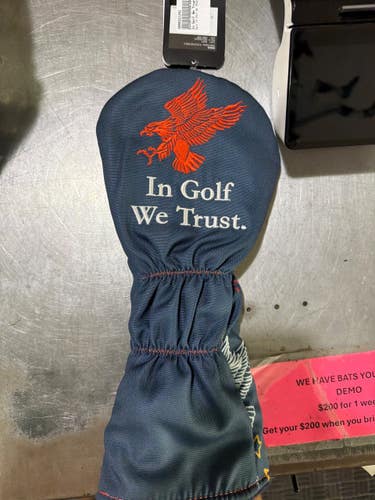 Used Ogio IN GOLF WE TRUST DRIVER HEADCOVER Golf Accessory 11605-S000221242