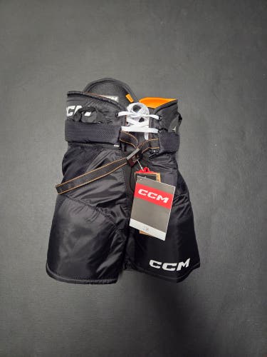 New Youth Medium CCM Tacks Pro Hockey Pants Black
