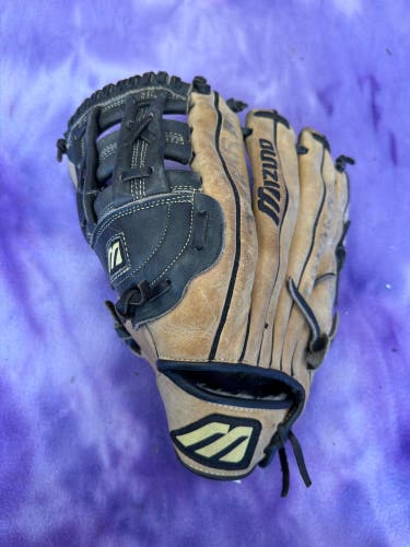 Brown Mizuno Franchise LH Outfield Baseball Glove 13" (Used)