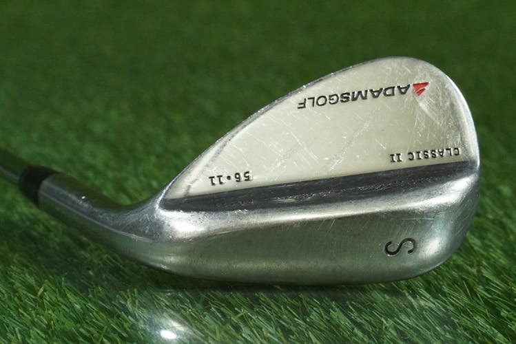 ADAMS TOM WATSON CLASSIC II SAND WEDGE "S" PERFORMANCE WEDGE FLEX RH 56 11