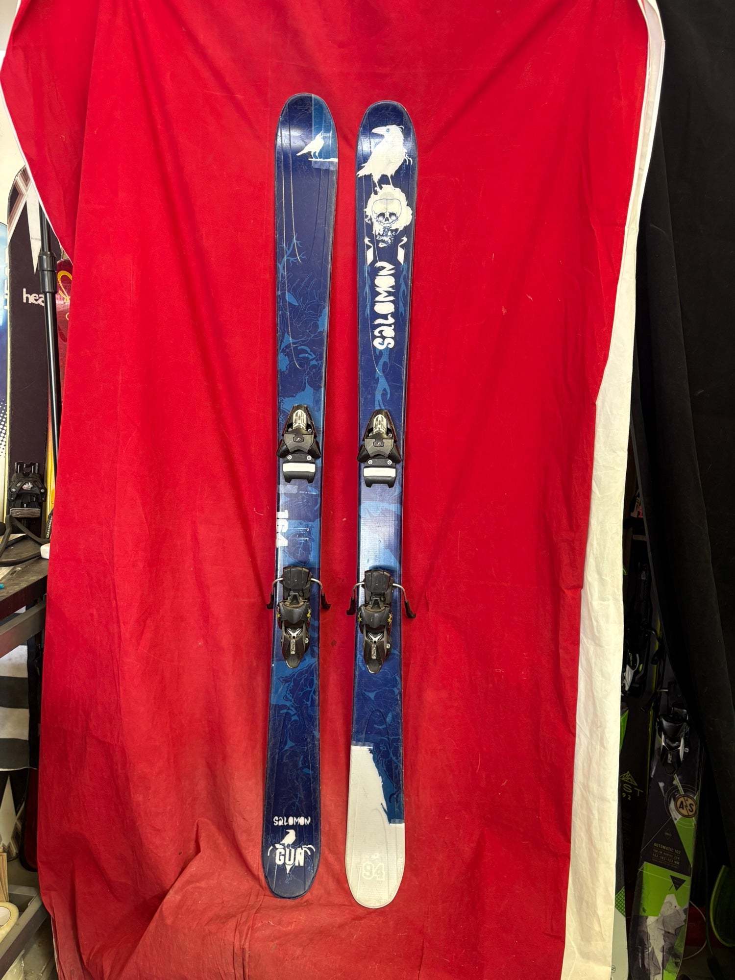 salomon gun ski dimensions Teneighty Skis 2007 What Our Gearhead Experts Are SayingIve skied a lot of big Salomon Unisex N QST 100