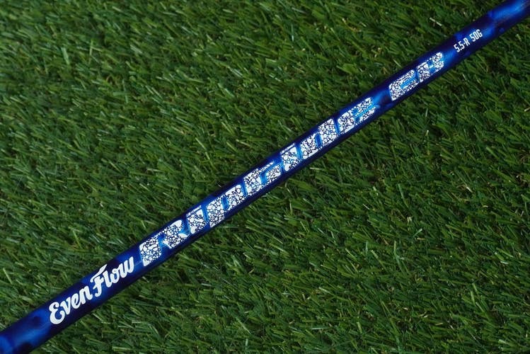 EVENFLOW RIPTIDE CB 44 DRIVER SHAFT 50G 5.5-R REGULAR TAYLORMADE R1 RH ADAPTER