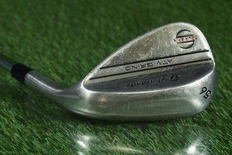 TAYLORMADE ATV GRIND TOUR SPIN SAND WEDGE FST KBS TOUR 105 WEDGE FLEX RH 56