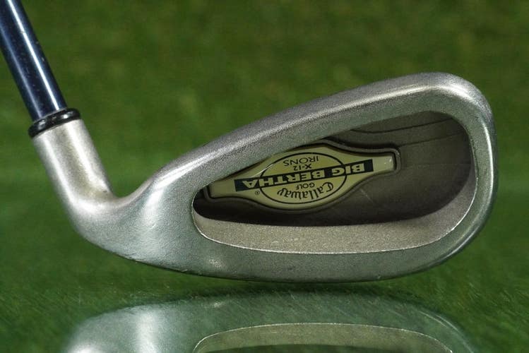 CALLAWAY BIG BERTHA X-12 1998 9 IRON RCH 99 SERIES GRAPHITE REGULAR RH ~ LOOK!!