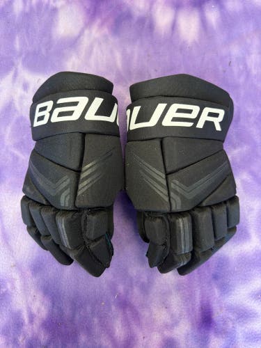 Black Senior Bauer Bauer X Gloves 13" (Used)