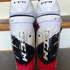 Junior CCM JetSpeed FT485 12" Shin Pads (Used)