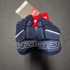 New Youth 26' CCM Next Gloves 8" navy