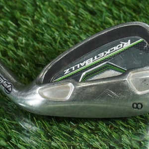TAYLORMADE ROCKETBALLZ 8 IRON LIGHTWEIGHT STEEL STIFF FLEX RH ~ LOOK!!