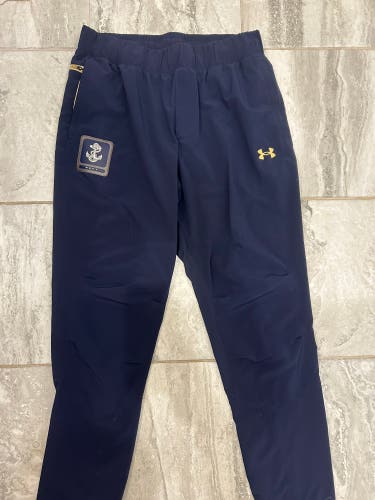 Navy Lacrosse Blue Large Men's Under Armour Joggers (Used)