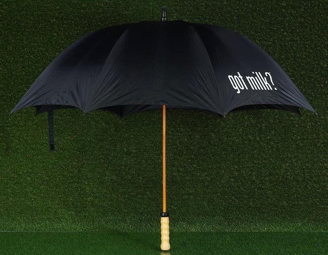 GOT MILK GOLF UMBRELLA, 47 BLACK