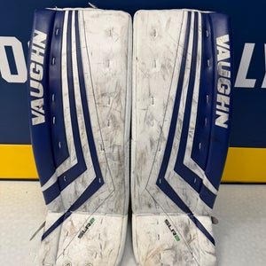 Blue 32" Senior Vaughn Ventus SLR2 Pro Goalie Leg Pads (Used)
