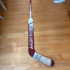 Senior Bauer Vapor Hyperlite Regular Goalie Stick 25" Paddle (Used)