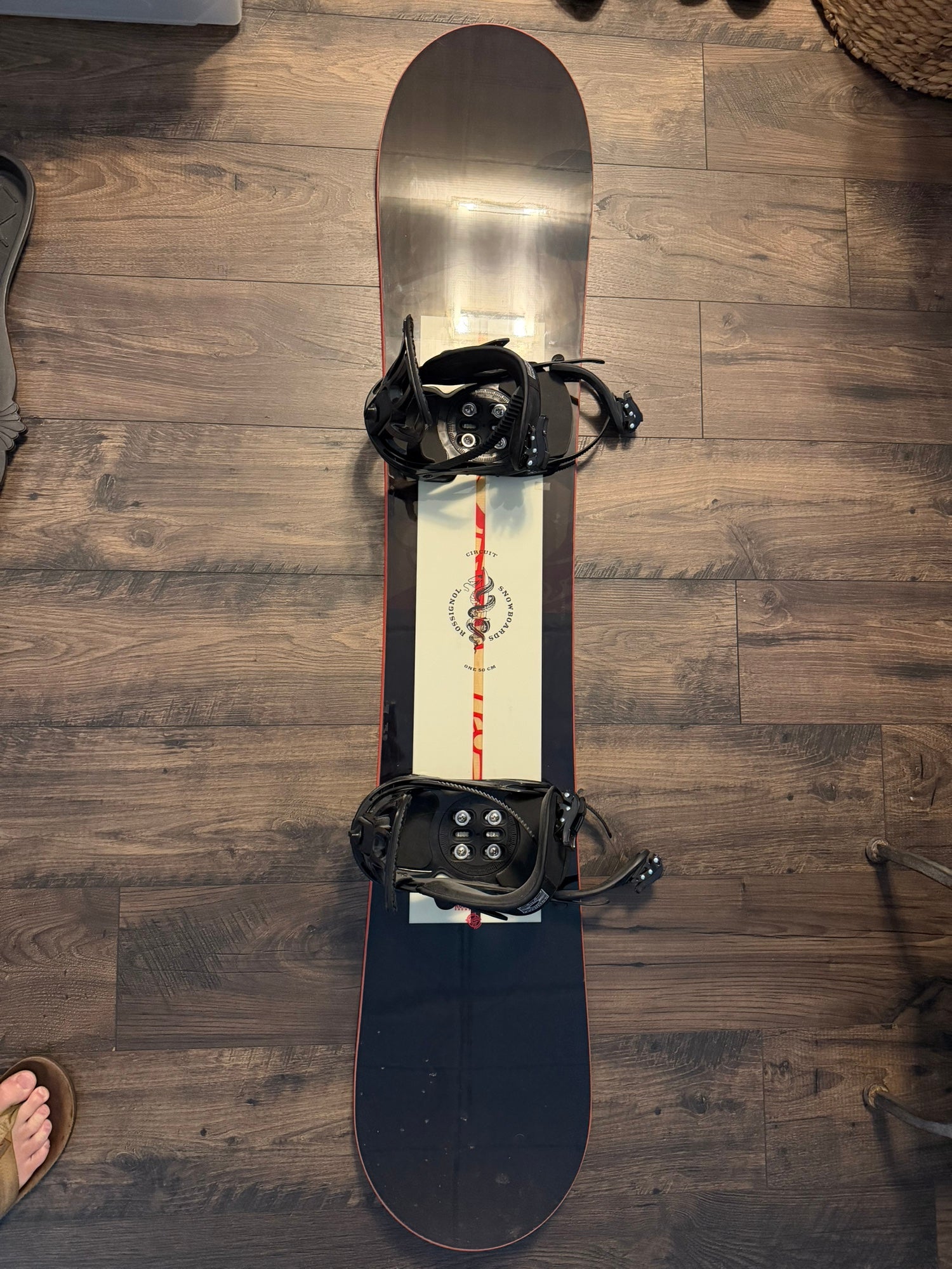 Rossignol Circuit Snowboard All Mountain With Bindings 150 cm