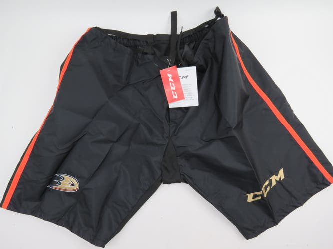 New! CCM Anaheim Ducks NHL Pro Stock Hockey Pant Shell Black XXL PP10