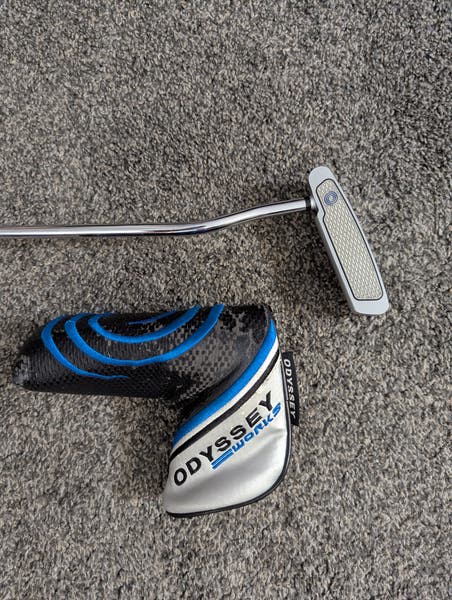 Odyssey O-Works Versa 1W with cover and mid slim 2.0 grip