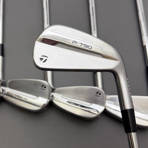 2025 Taylormade P790 Iron Set 4-PW / Project X Rifle Steel, Stiff (482)