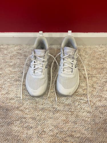 White Women's Size M 8.5 (W 9.5) Adult New Balance Shoes (Used)