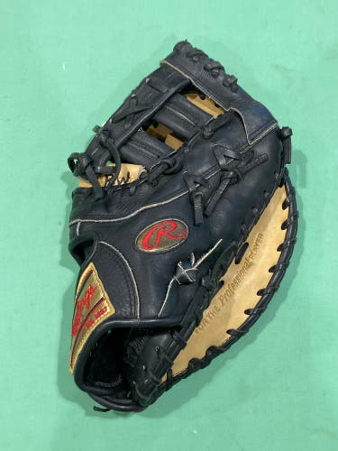 Used Rawlings Gold Glove Elite Right Hand Throw First Base Baseball Glove 13"