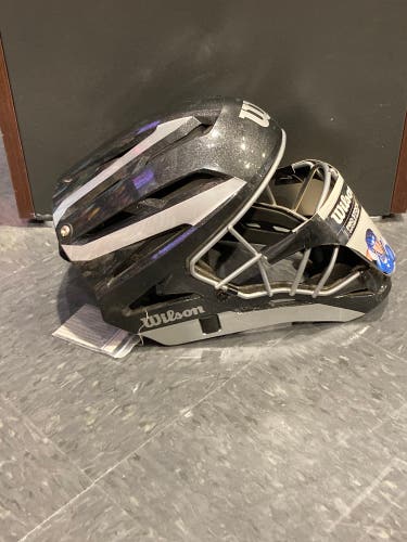 NEW Senior Wilson Pro Stock Catcher's Helmet