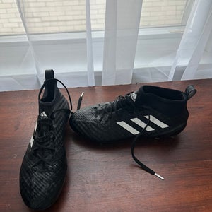 Black Women's Size M 6.5 (W 7.5) Adidas Cleats (Used)