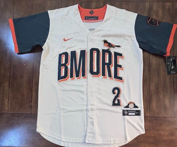 Baltimore Orioles Gunnar Henderson City Connect Jersey 2026 Adult Small