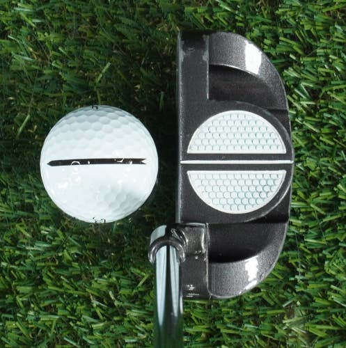 NORTHWESTERN SPECTRA HI FLIGHT PUTTER MID-MALLET 34.5" FEMCO MENS STEEL SHAFT RH