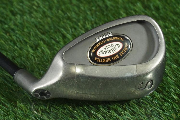 CALLAWAY GREAT BIG BERTHA TUNGSTEN 1997 SAND WEDGE "S" RCH 96 SERIES GRAPHITE RH