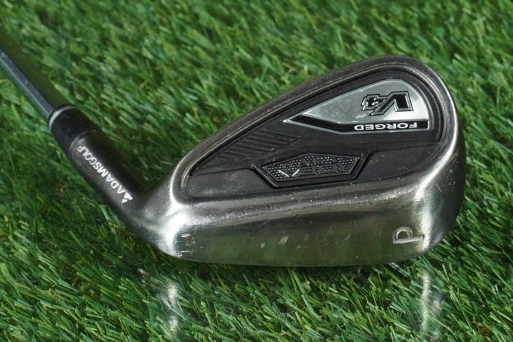 ADAMS IDEA TECH V4 PITCHING WEDGE "P" FORGED TRUE TEMPER STEEL 75G STIFF FLEX RH