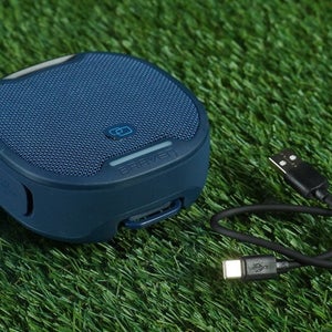 BRAVEN TAP-IN BRV-S SPEAKER WATERPROOF WIRELESS BLUETOOTH, BLUE + USB CORD!