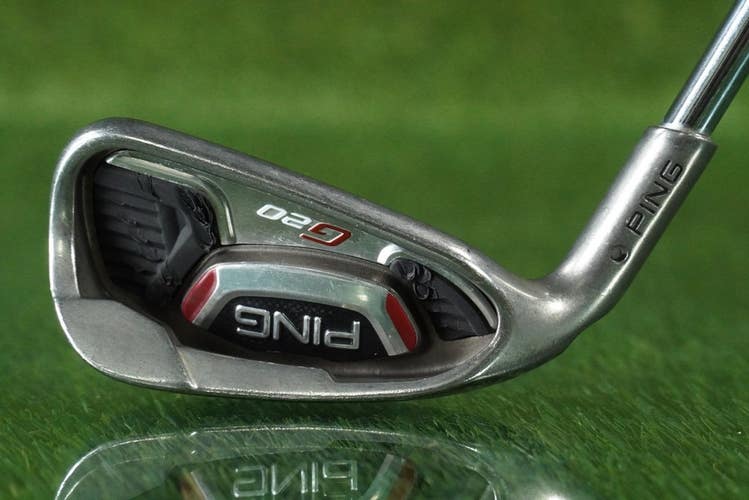 PING G20 6 IRON CFS STEEL SHAFT BLACK DOT LEFT HANDED LH ~ LOOK!!