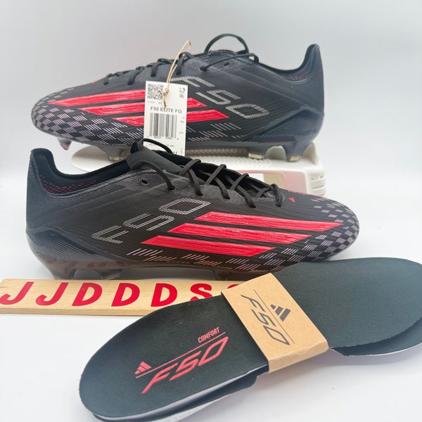 Adidas F50 Elite FG Immortal DNA Pack Soccer Black Red JS4157 Men's Sz 10.5 NWT
New Without Box