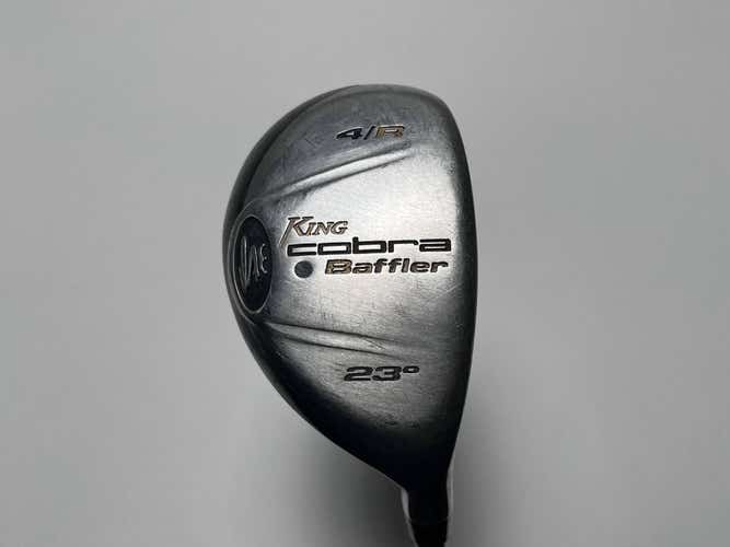 Cobra Baffler 2005 4 Hybrid 23* Aldila NV HL 65g Stiff Graphite Mens RH