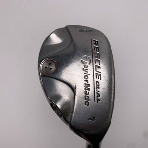 TaylorMade Rescue Dual 4 Hybrid 22* 65g Regular Graphite Mens RH Oversize Grip