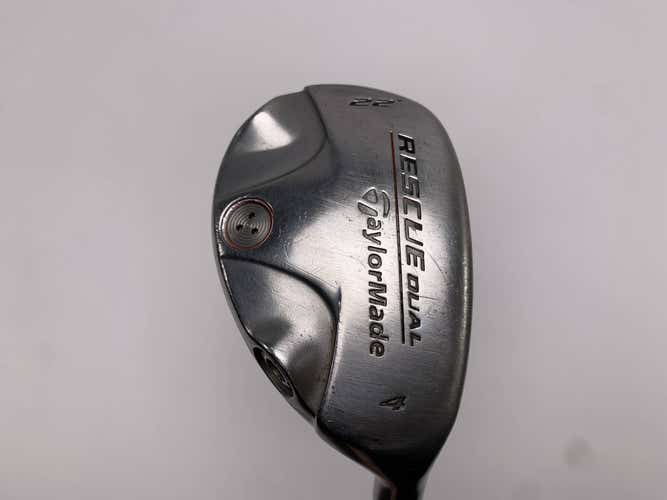 TaylorMade Rescue Dual 4 Hybrid 22* 65g Regular Graphite Mens RH Oversize Grip