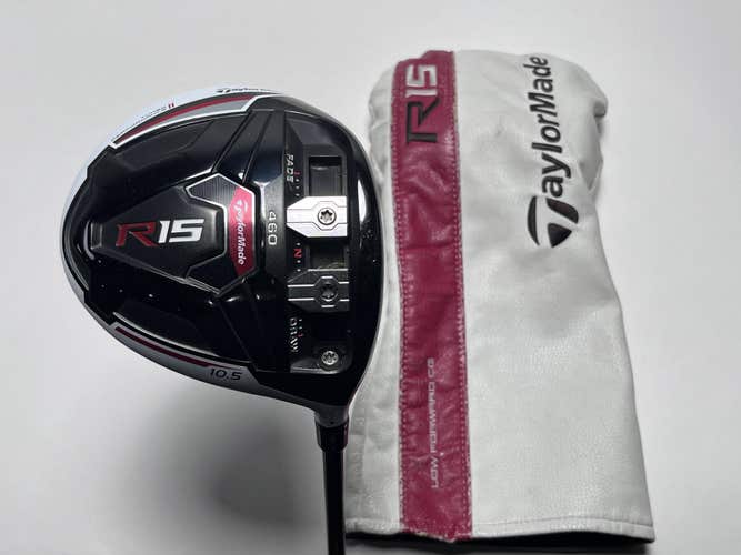 TaylorMade R15 Driver 10.5* Fujikura Speeder 57 Evolution 57g Stiff RH HC