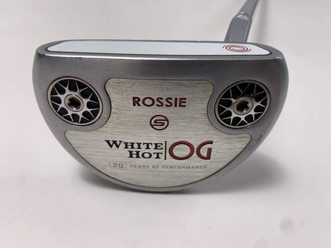 Odyssey White Hot OG Rossie S Putter 36.5" SuperStroke Pistol GT 2.0 Mens RH