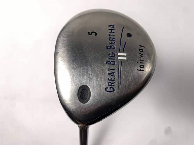 LEFTY Callaway Great Big Bertha II 5 Fairway Wood 18* GBB System 60 Firm LH