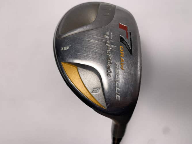 TaylorMade R7 Draw 3 Hybrid 19* REAX 55g Regular Graphite Mens RH