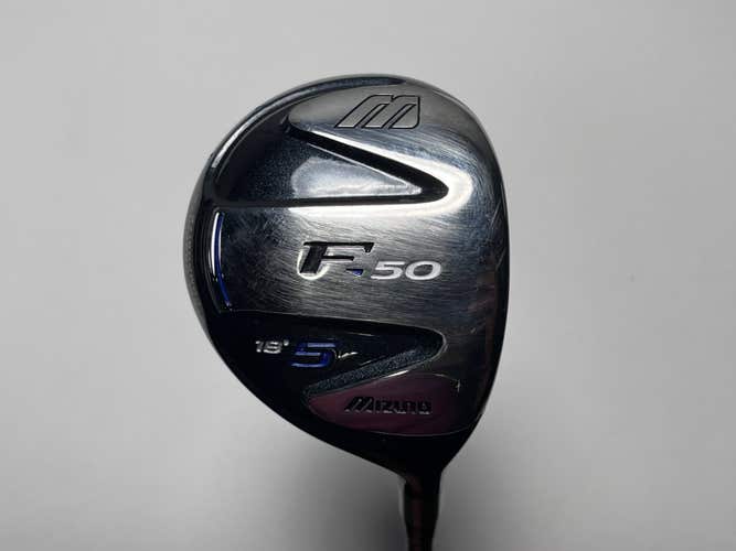 Mizuno F50 5 Fairway Wood 18* True Temper Dynamic Gold S300 Stiff Steel Mens RH