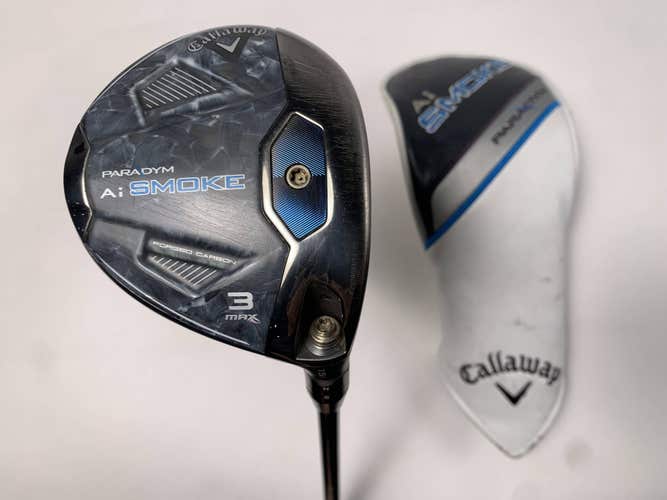 Callaway Paradym Ai Smoke Max 3 Fairway 15* Denali Black 6.0 70g Stiff RH HC