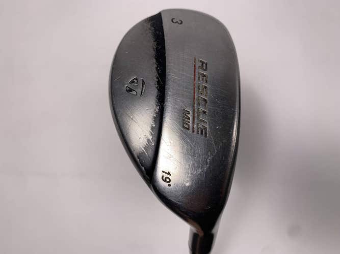 TaylorMade Rescue Mid 3 Hybrid 19* Apollo Shadow FL Regular RH